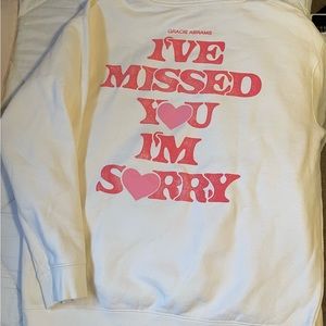 Gracie Abrams I miss you I’m sorry hoodie